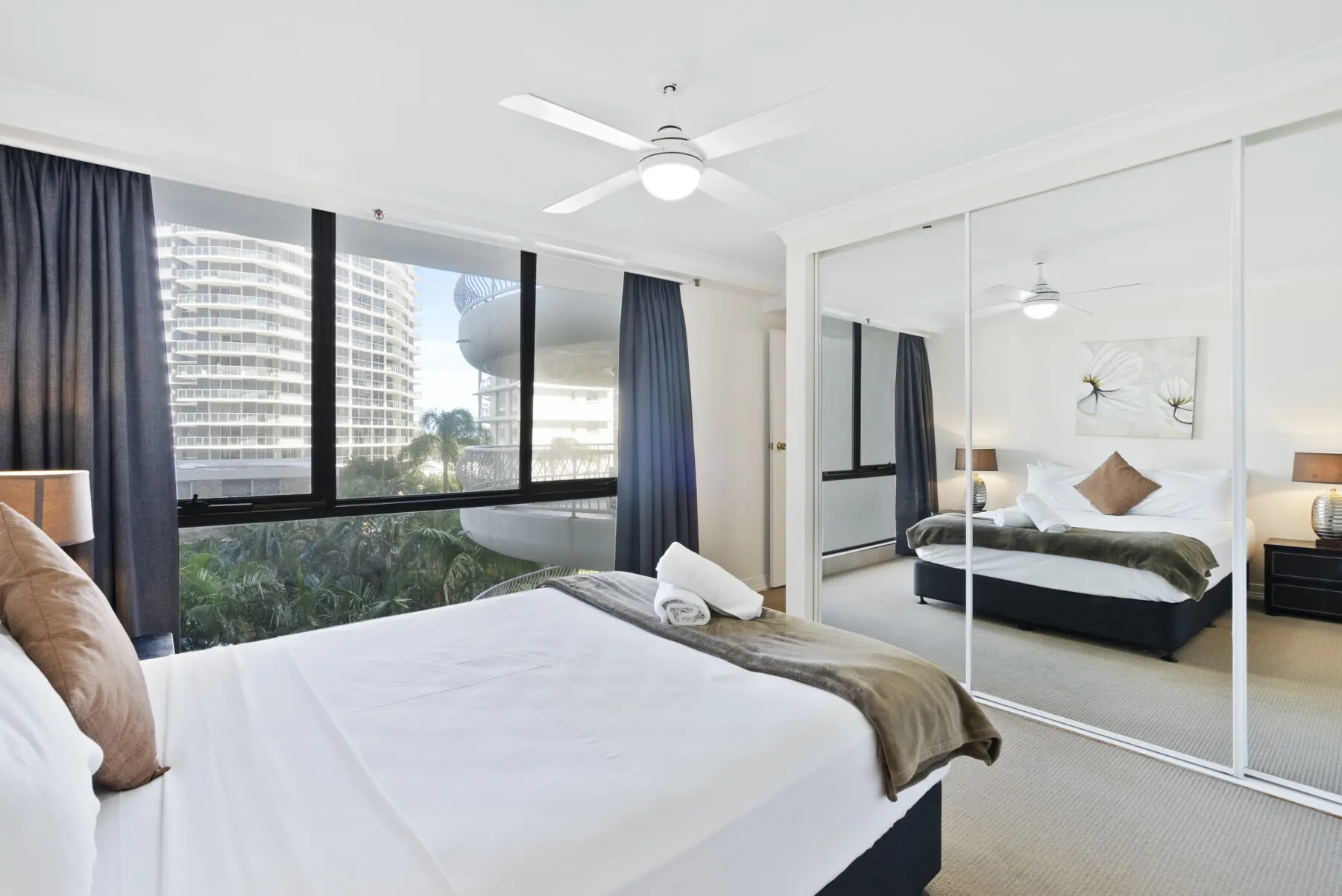 Master bedroom - 2 bedroom economy apartment